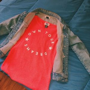 Girls “Own Your Dreams” Long Sleeve Shirt.